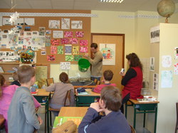 Saumon - Rhin à l'école de Lapoutroie année 2006