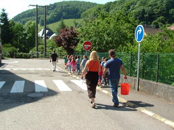 Saumon - Rhin à l'école de Lapoutroie année 2006