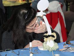 Finale du championnat de France 2014 de Montage mouche au salon de Clermont-Ferrand le 17 janvier 2015