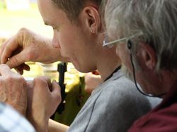 Finale du championnat de France 2015 de montage mouches à Clermont-Ferrand