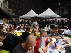 Finale du championnat de France 2015 de montage mouches à Clermont-Ferrand