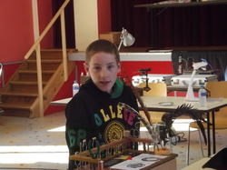 Manche qualifiquative du championnat de France de montage mouches au Foyer Saint- Martin à Lapoutroie