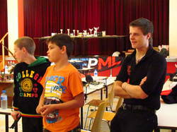 Manche qualifiquative du championnat de France de montage mouches au Foyer Saint- Martin à Lapoutroie