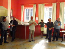 Manche qualifiquative du championnat de France de montage mouches au Foyer Saint- Martin à Lapoutroie