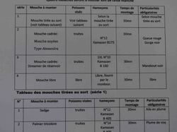 Manche qualifiquative du championnat de France de montage mouches au Foyer Saint- Martin à Lapoutroie