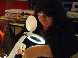 Manche qualifiquative du championnat de France de montage mouches au Foyer Saint- Martin à Lapoutroie