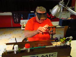 Manche qualifiquative du championnat de France de montage mouches au Foyer Saint- Martin à Lapoutroie