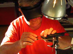 Manche qualifiquative du championnat de France de montage mouches au Foyer Saint- Martin à Lapoutroie