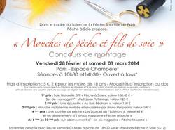 Pêche à Soie concours de montage 2014